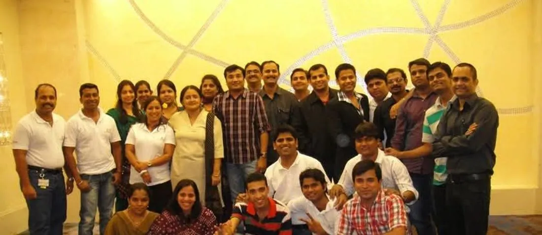 Workshop participants in a group photo